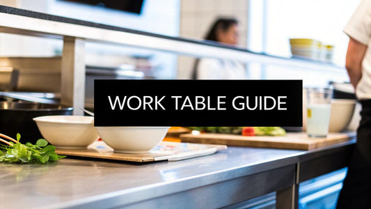 Choosing Your Commercial Kitchen Work Table