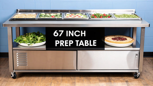 Top 67 Inch Pizza Prep Table | Perfect for Your Pizzeria