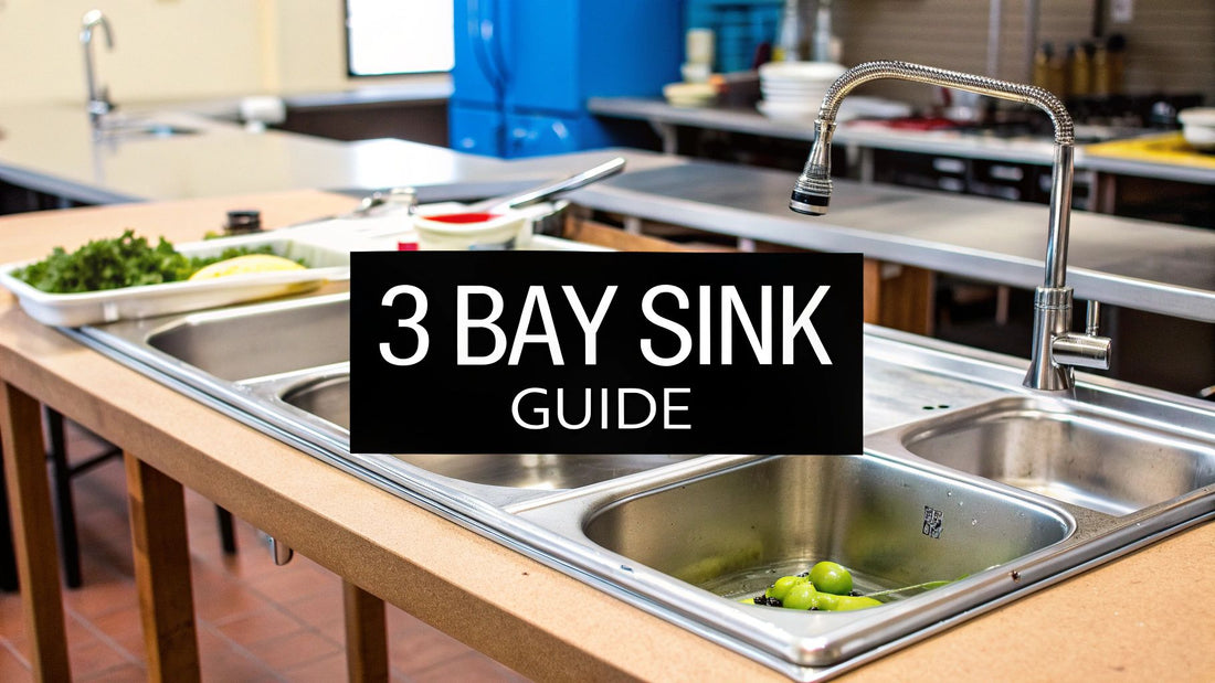 Your Guide to the 3 Bay Commercial Sink