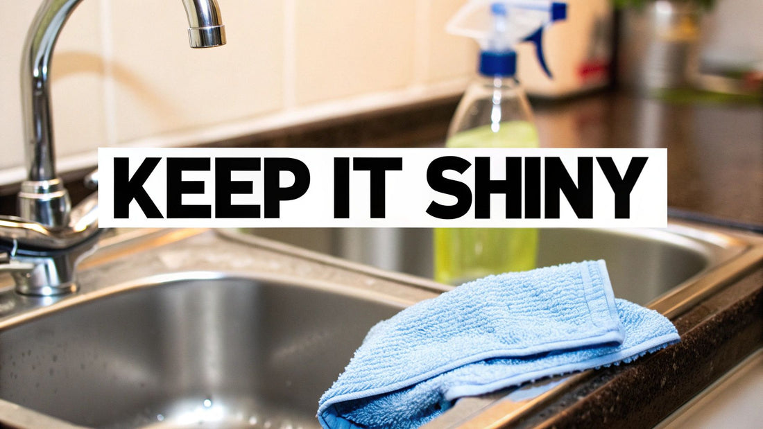 How to Clean Stainless Steel and Keep It Shiny