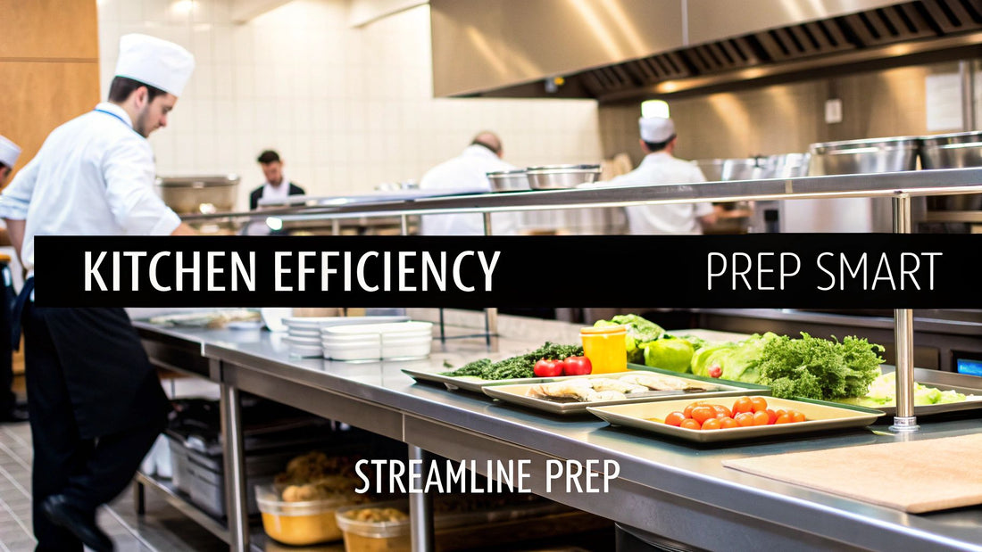 How to Improve Workplace Efficiency in Your Kitchen