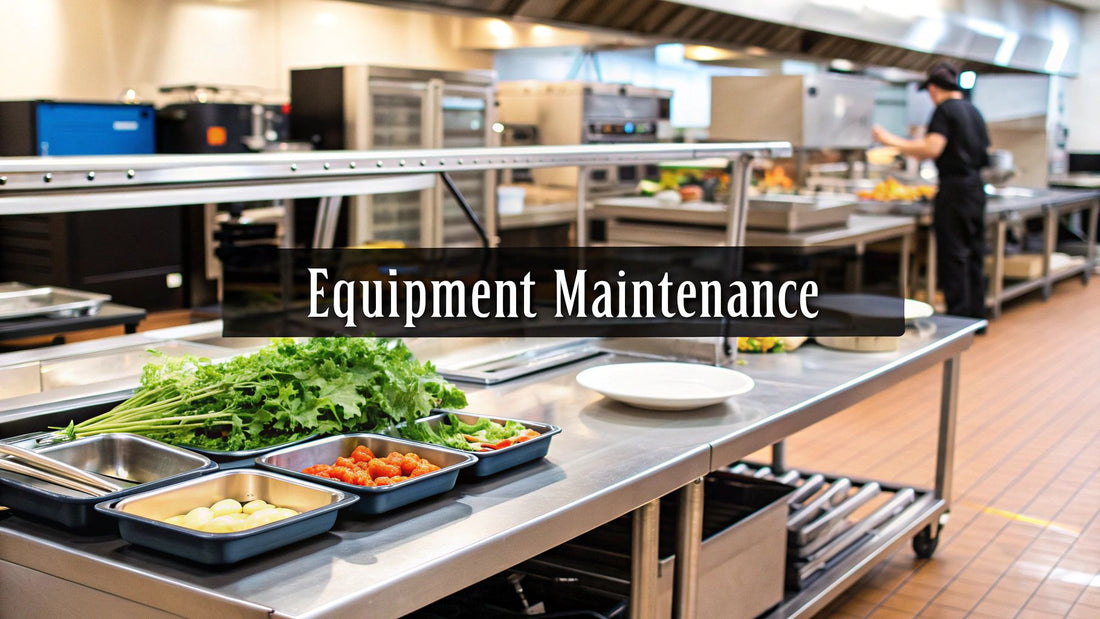 Commercial Kitchen Equipment Maintenance Guide