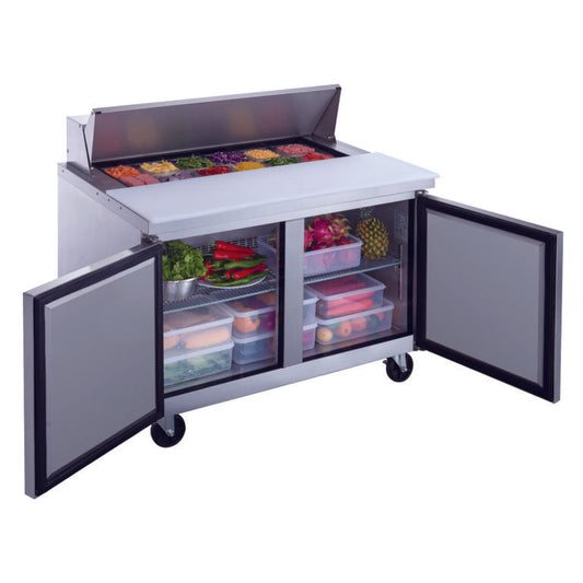 Dukers DSP48-12-S2 Sandwich Salad Prep Table