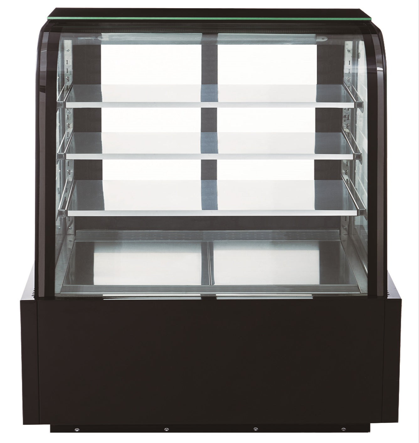 Dukers DDM48R-CB 48 inch Refrigerated Bakery Curved Display Case