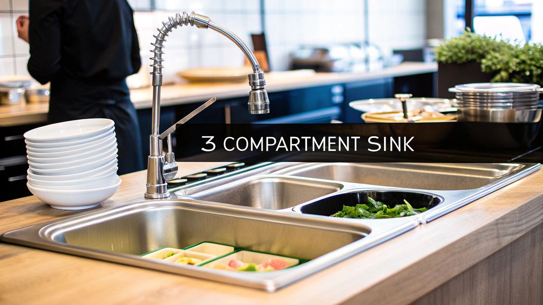 A Complete Guide to 3 Compartment Sinks
