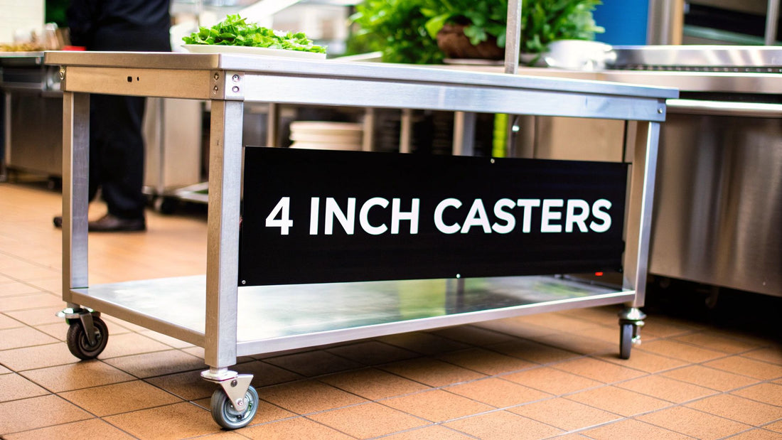 A Practical Guide to 4 Inch Casters Wheels