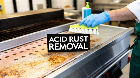 Acid Rust Removal for Commercial Kitchens