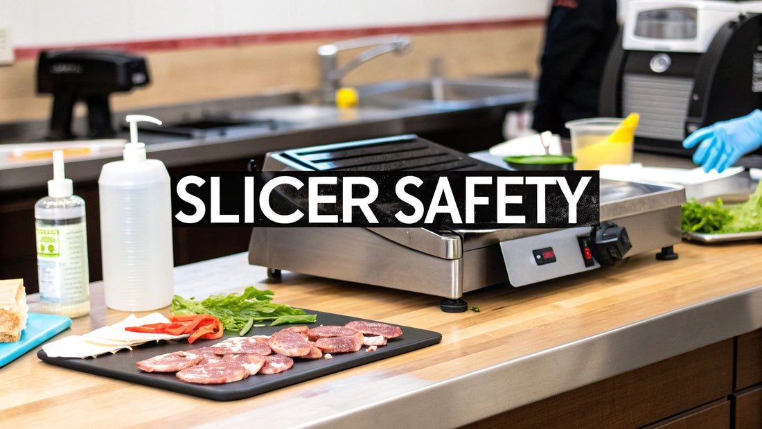 After Using a Meat Slicer You Should Master These Safety Steps