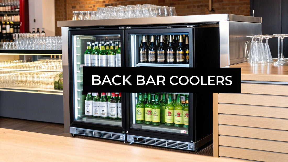 Back bar coolers: How to Choose, Install & Maintain back bar coolers