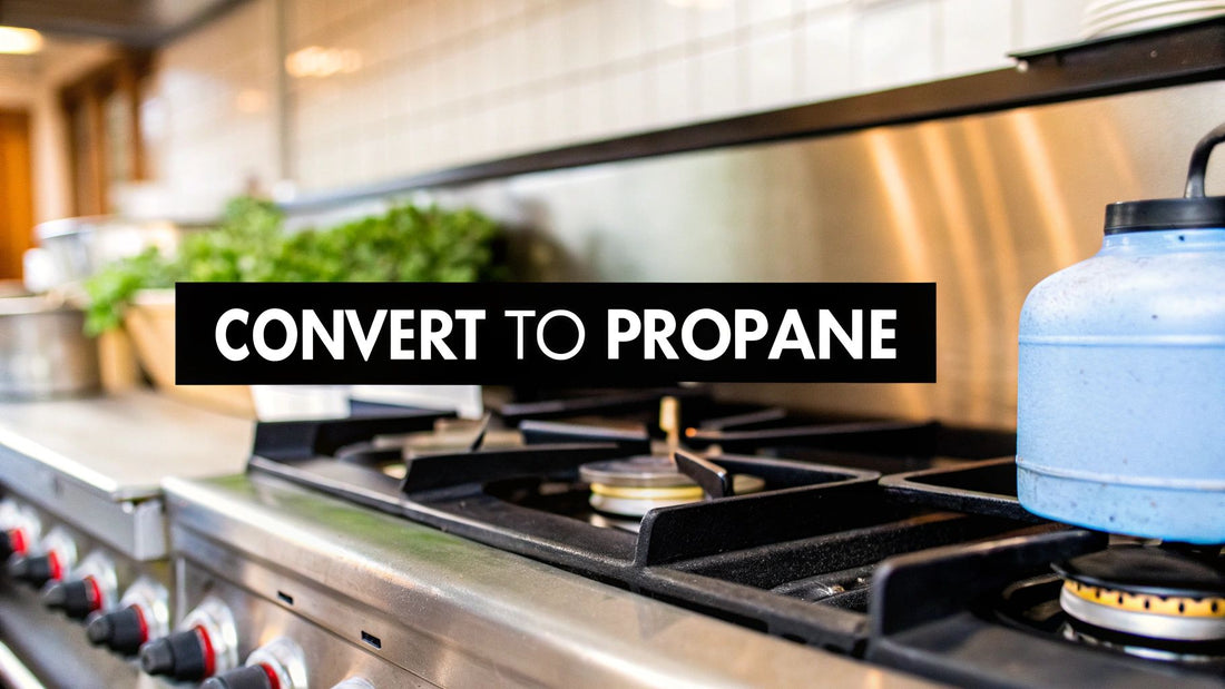 Convert Natural Gas Range to Propane Your Complete Guide