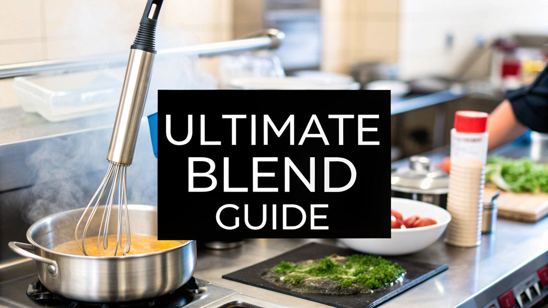 Industrial Immersion Blender Ultimate Guide