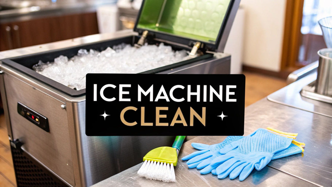 Ice Machine Cleaning Tips to Protect Your Business