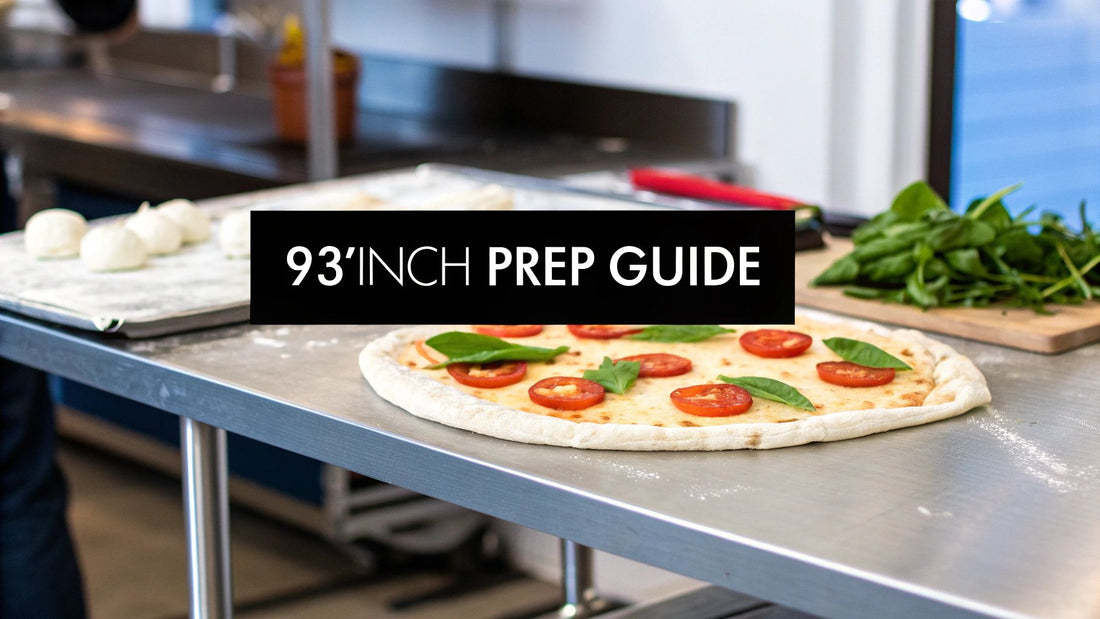 The Ultimate 93 Inch Pizza Prep Table Guide