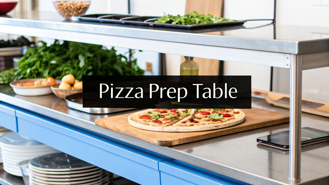 Choosing Your Commercial Pizza Prep Table