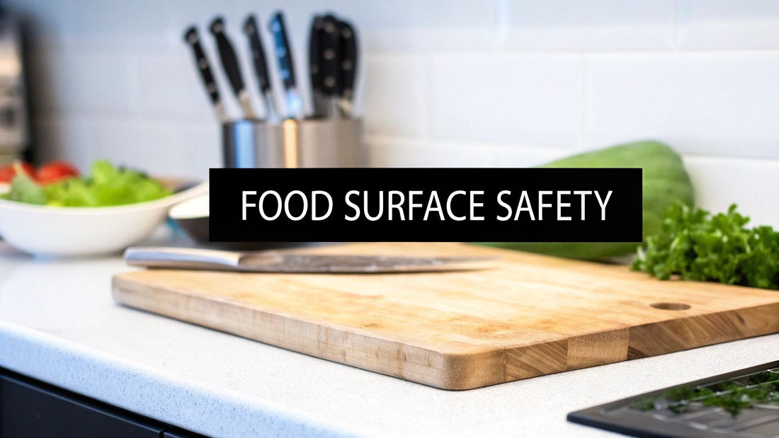 Food Contact Surfaces: Essential Safety & Cleaning Tips