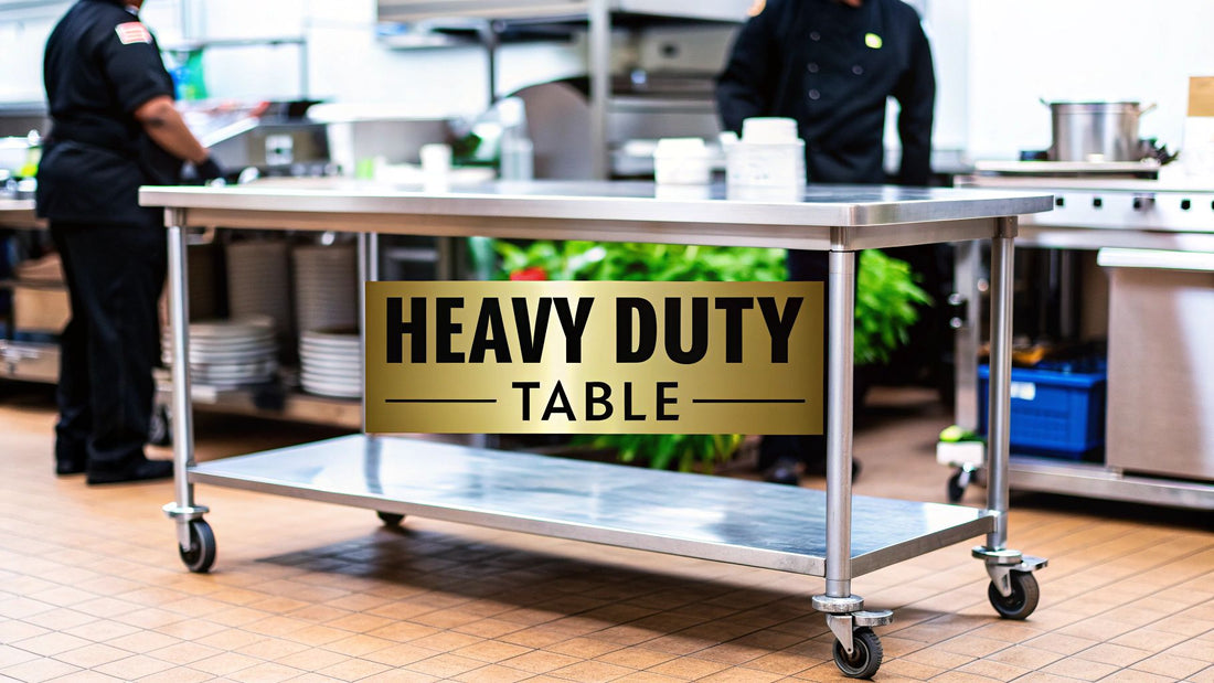 Heavy Duty Stainless Steel Table with Wheels Ultimate Guide
