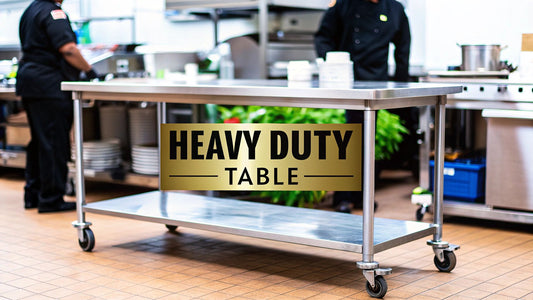 Heavy Duty Stainless Steel Table with Wheels Ultimate Guide