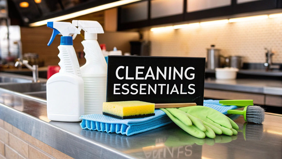12 Essential Cleaning Supplies for Restaurants in 2025