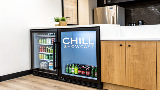 Choosing an Undercounter Refrigerator with Glass Door