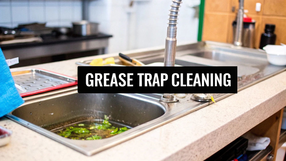 A Practical Guide to Cleaning a Grease Trap