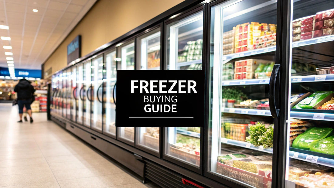 Choosing Commercial Glass Door Freezers