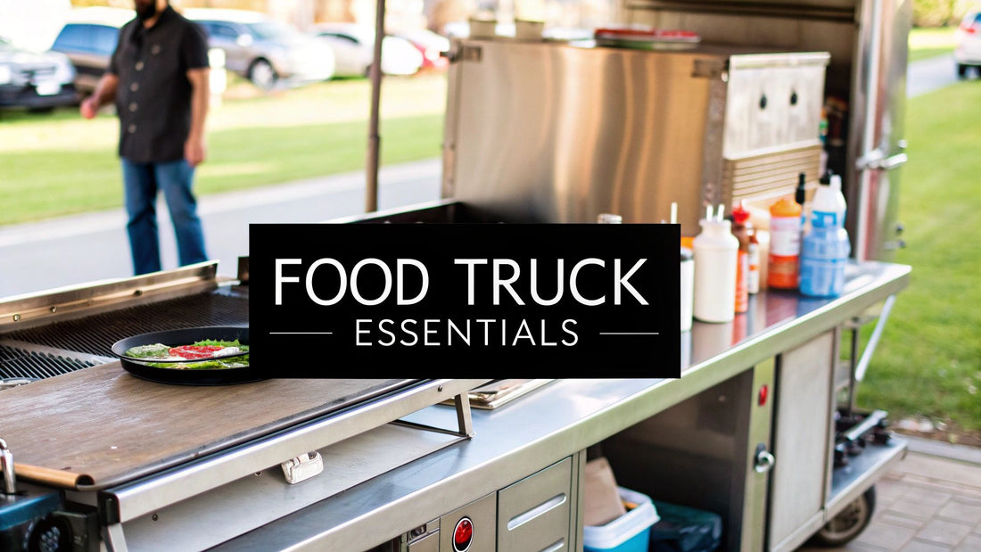 Essential Appliances for Food Trucks