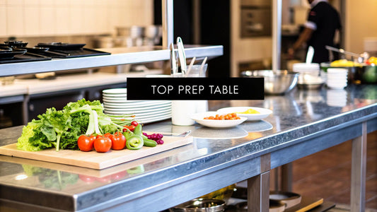 Top Prep Table for Restaurant – Choose Your Ideal Model