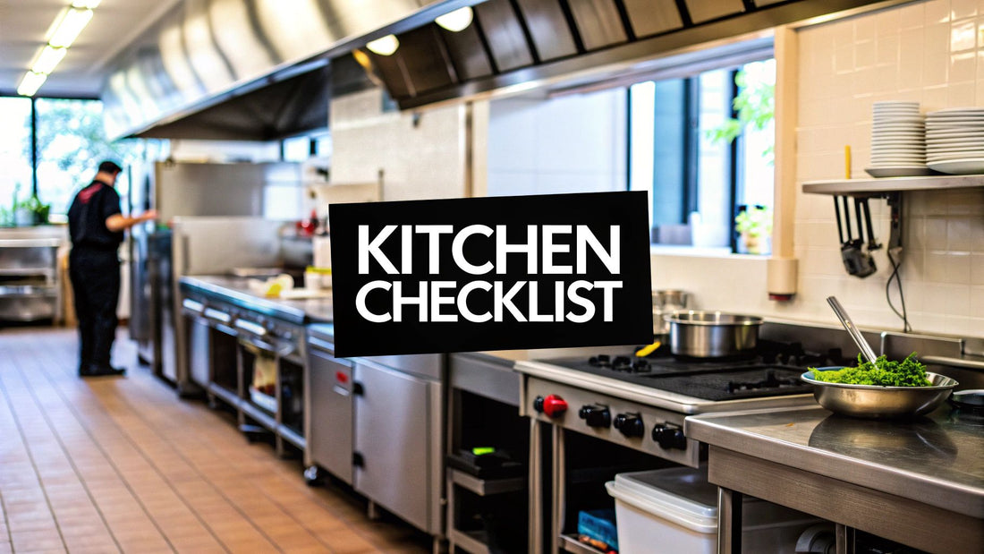 Essential Commercial Kitchen Equipment Checklist for Success