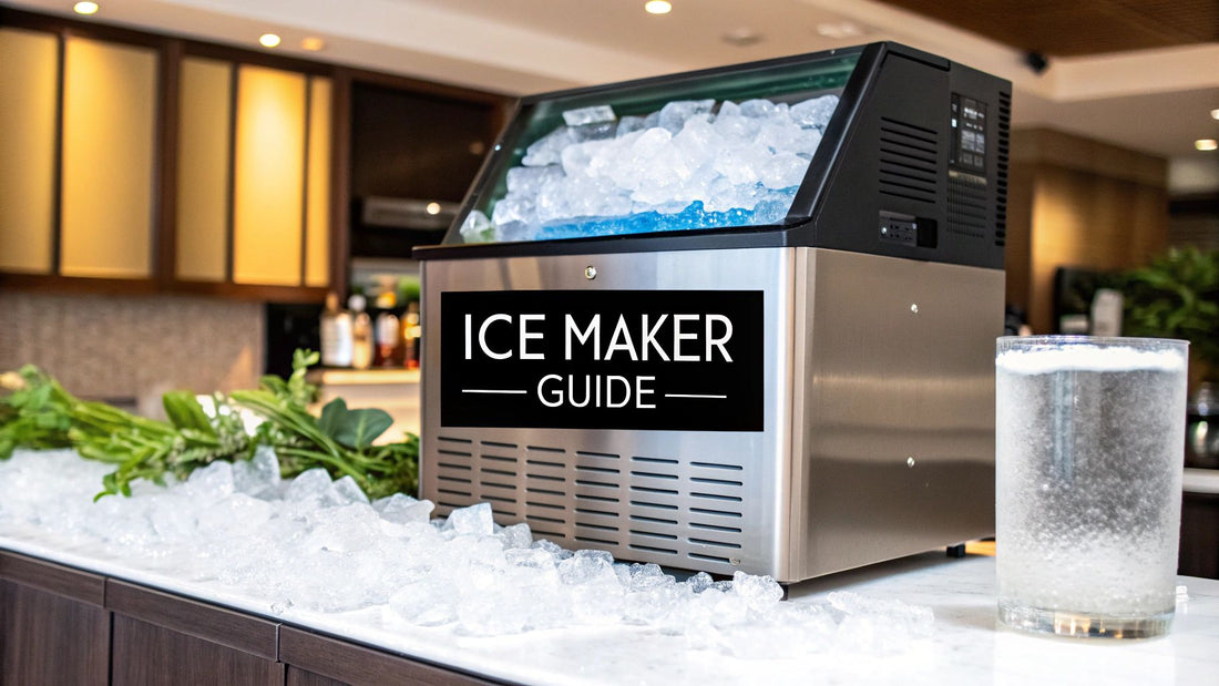 Sample Ice Maker Table Your Guide to Commercial Ice Makers Machine Models – PrepTables.com