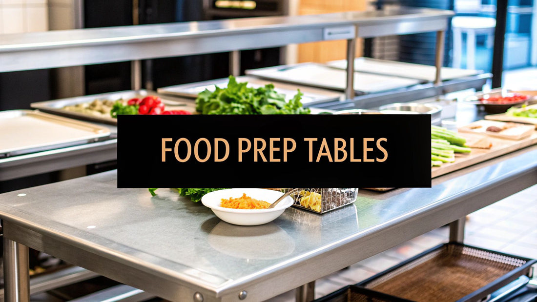 A Guide to Buying Food Prep Tables