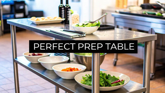 Choosing Your Perfect Food Prep Table