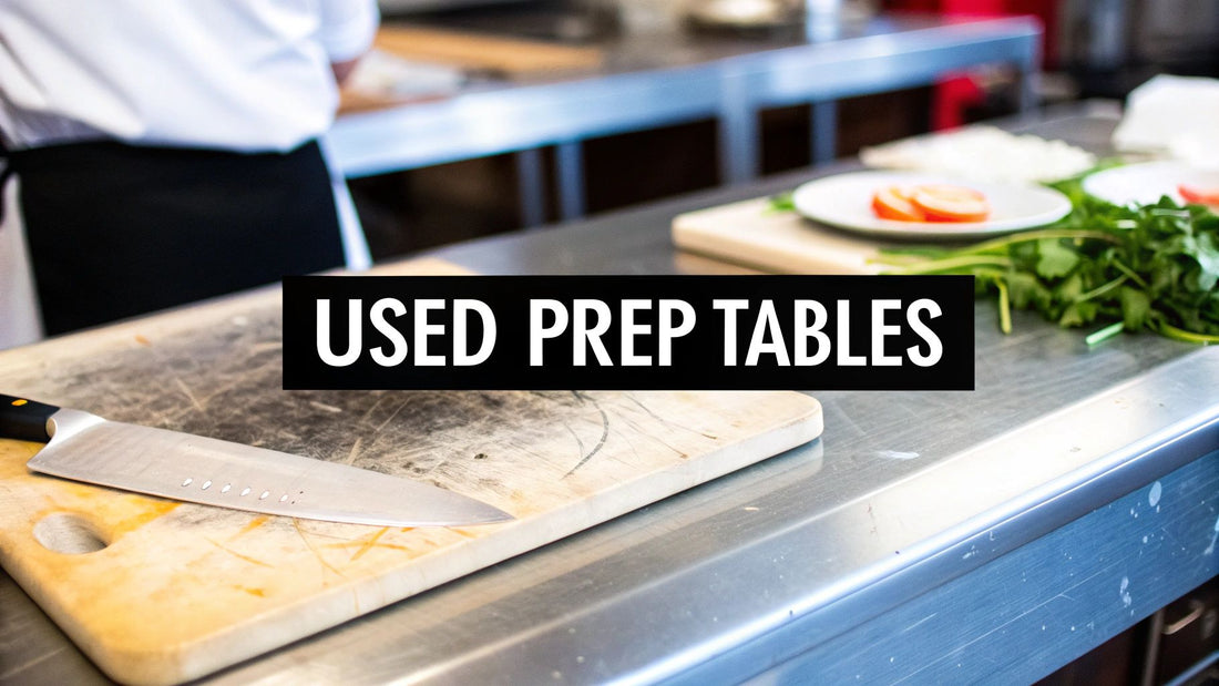 A Buyer's Guide to Used Stainless Steel Tables