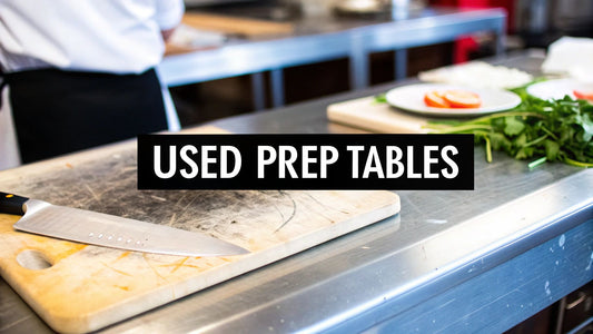 A Buyer's Guide to Used Stainless Steel Tables