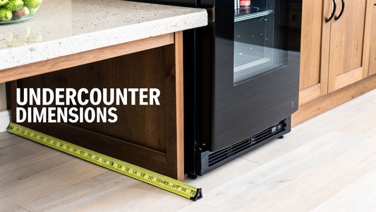 Undercounter Refrigerator Dimensions Explained