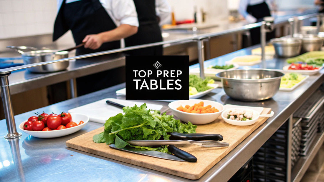 Top Prep Tables for Restaurant: Find Your Perfect Match