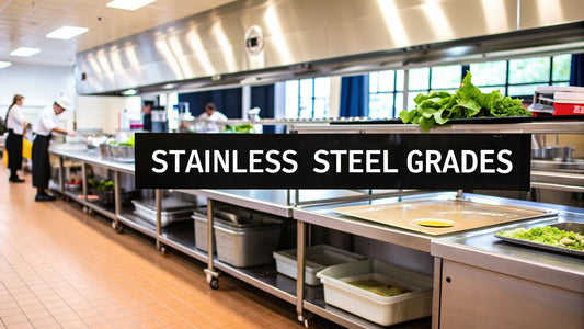 Stainless Steel Grades Explained for Kitchens