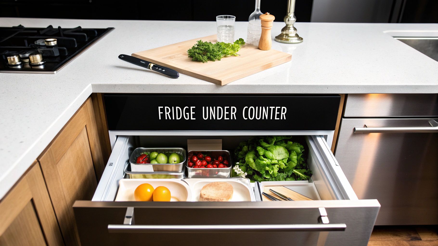 Choosing a Fridge Under Counter – PrepTables.com