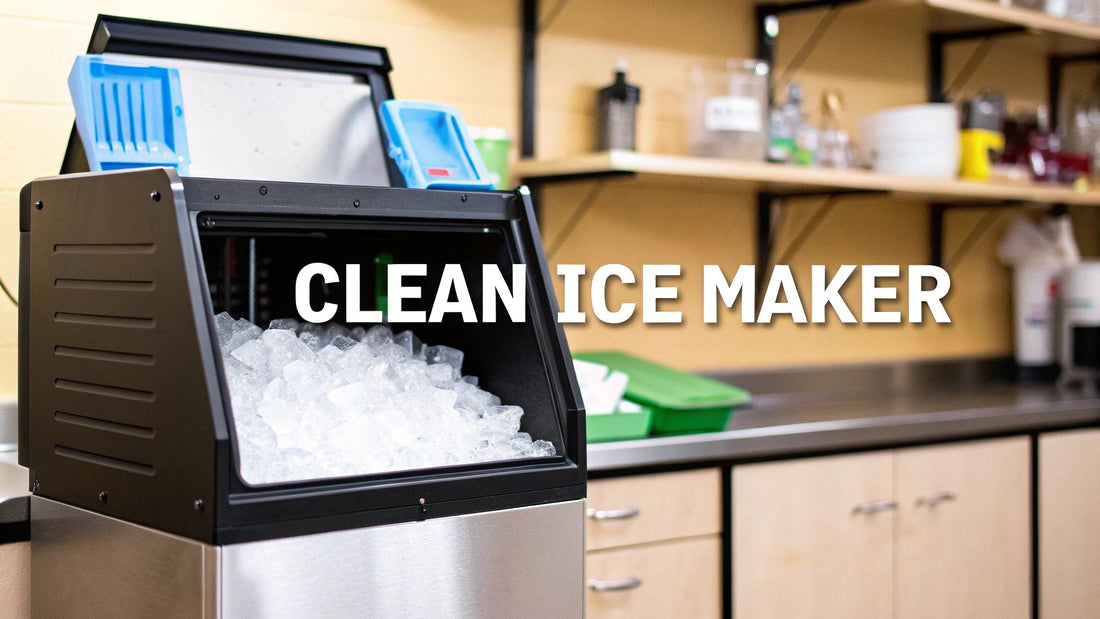 How to Clean a Manitowoc Ice Maker: (how to clean a manitowoc ice maker)