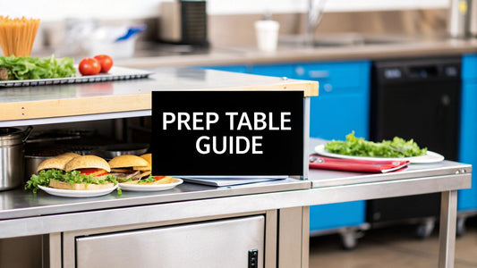 Your Guide to Selecting a Refrigerated Sandwich Prep Table