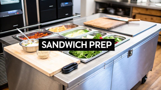 Your Guide to Refrigerated Sandwich Prep Tables