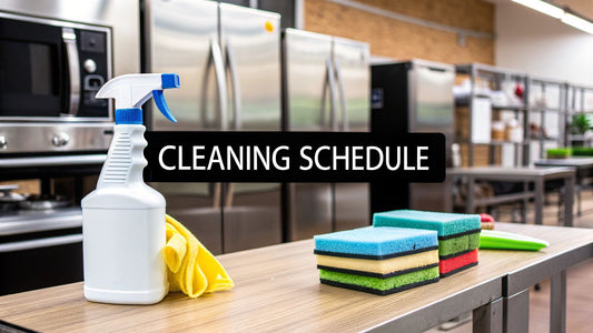 Restaurant Cleaning Schedule Template: Streamline Your Kitchen