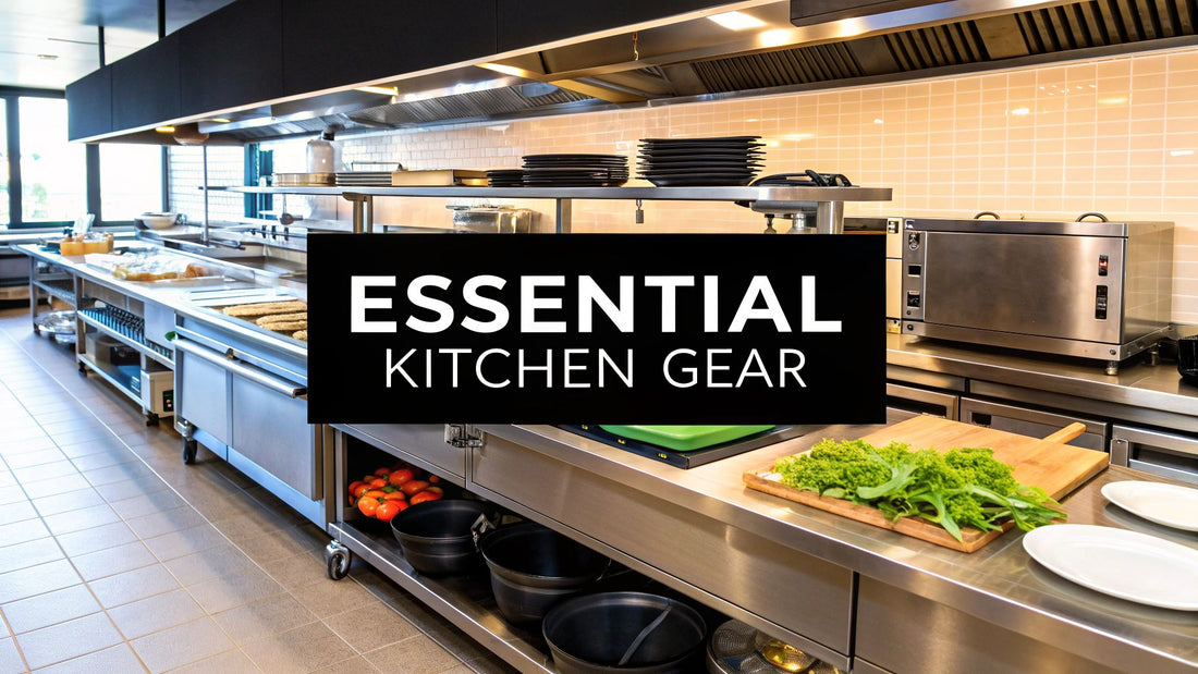 Restaurant Kitchen Equipment List: Must-Have Gear for Pros