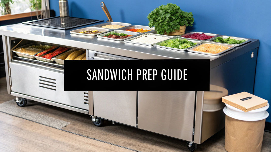 Your Complete Guide to Sandwich Refrigerated Prep Tables