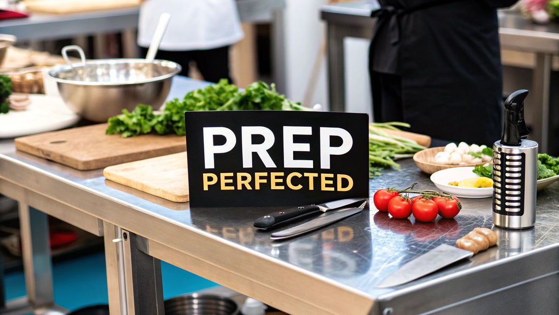A Complete Guide to Stainless Steel Kitchen Prep Tables