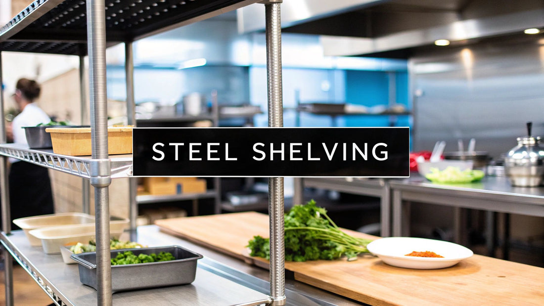 A Guide to Stainless Steel Shelving Units for Commercial Use