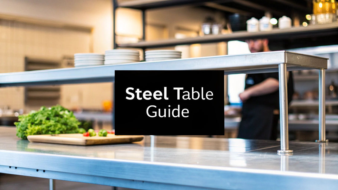 stainless steel table commercial: Your Guide