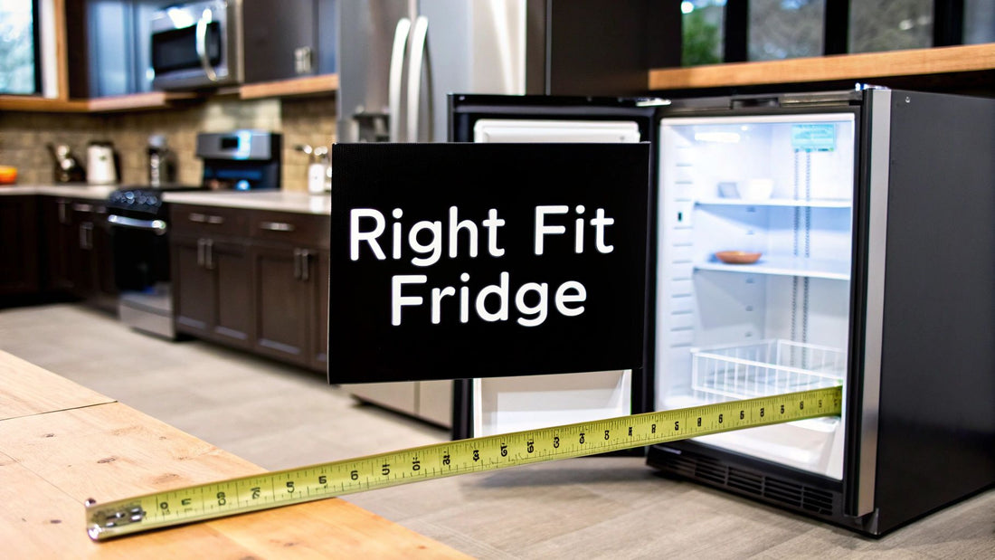 Under Counter Fridge Size Guide: Find the Right Fit for Your Kitchen