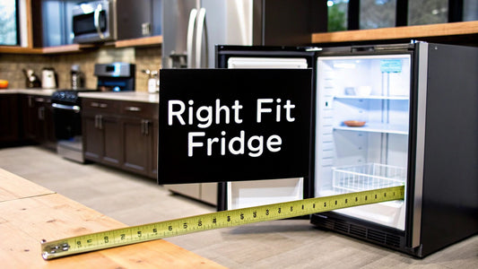 Under Counter Fridge Size Guide: Find the Right Fit for Your Kitchen