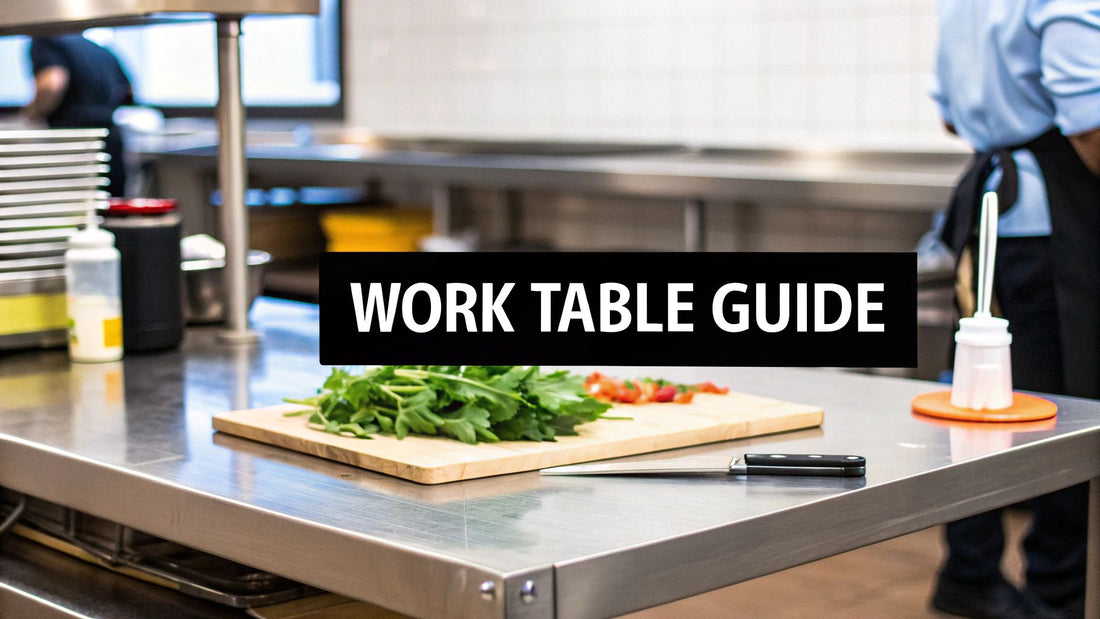 Your Essential Guide to the Perfect Work Table Kitchen