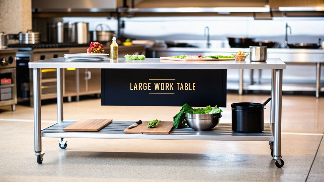Your Ultimate Guide to Choosing a Work Table Large Enough for Anything